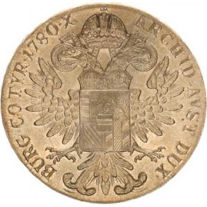 Marie Terezie (1740-1780), Tolar 1780 SF, Günzburg - novoražba 28,161 g