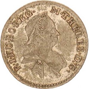 Marie Terezie (1740-1780), 3 kr. 1779 B.-V., Nagybanya R Husz. 1733