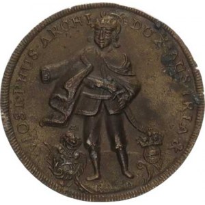František Lotrinský (1745-1765), Medaile 1745, posměšná - na korunovaci římským císařem ve Frankfu