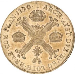 Josef II. (1780-1790), 1/2 Tolar křížový 1790 A