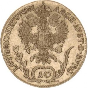 Josef II. (1780-1790), 10 kr. 1789 B