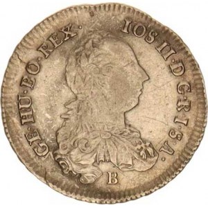 Josef II. (1780-1790), 3 kr. 1782 B R
