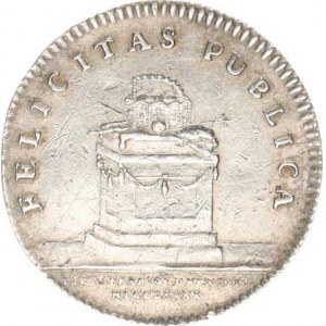 Leopold II. (1790-1792), Velký žeton k volbě za římského císaře 30.9. 1790 ve Frankfurtu,