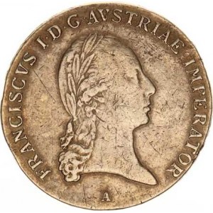 František I. (1792-1835), Tolar 1810 A, oprav. hr., rys.