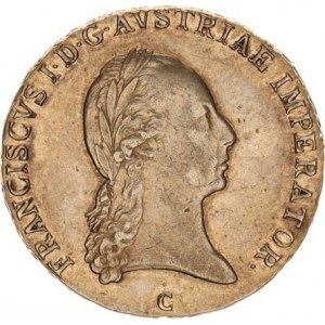 František I. (1792-1835), 1/2 Tolar 1809 C RR 13,998 g