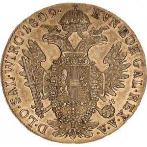 František I. (1792-1835), 1/2 Tolar 1809 C RR 13,998 g
