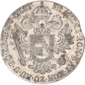 František I. (1792-1835), 24 kr. 1800 C RR , mír. kraj. stř., tém.
