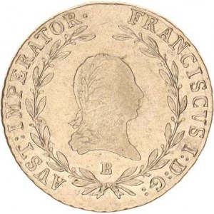 František I. (1792-1835), 20 kr. 1813 B, tém.