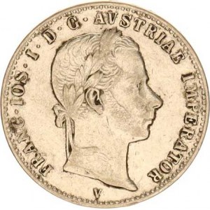 František Josef I.(1848-1918), 1/4 Zlatník 1862 V R