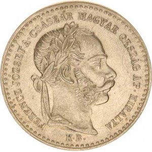 František Josef I.(1848-1918), 10 kr. 1869 KB - MAGYAR KIRALYI