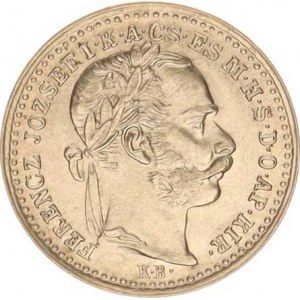 František Josef I.(1848-1918), 10 kr. 1870 KB R