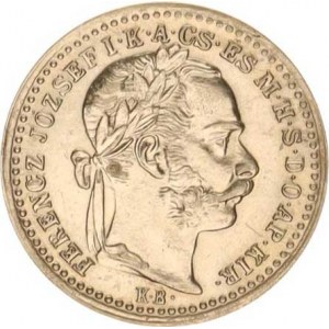 František Josef I.(1848-1918), 10 kr. 1872 KB
