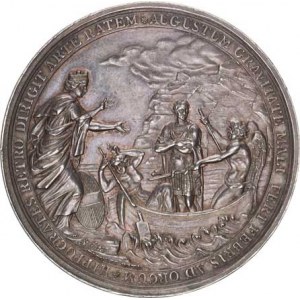 Medaile Rakousko - Uhersko, Andreae Josepho Freiherr von Stiftt, busta císařského lékaře vlev
