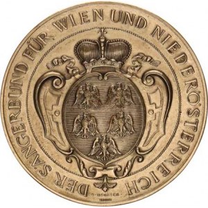 Medaile Rakousko - Uhersko, Vídeň - Sdružení zpěváků pro Vídeň a Dolní Rakousy, korunovaný er