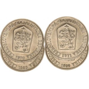 Údobí let 1953-1993, 10 hal. 1968, 1969, 1970, 1971 4 ks