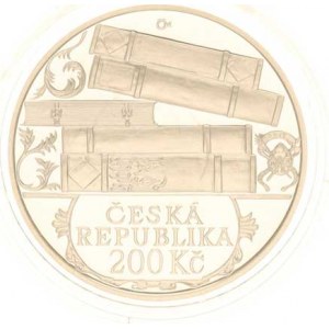 Česká republika (1993-), 200 Kč 2011 - Jiří Melantrich orig. etue, kapsle +certif