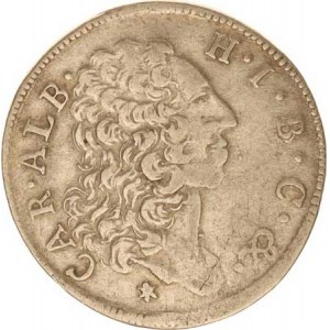 Bavorsko, Karl Albert (1726-1744), 30 Kreuzer (1/2 Gulden) 1730 KM 402 R