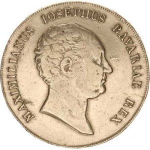 Bavorsko, Maximilian I. Joseph (1806-1825), Tolar korunní 1812 KM 706 29,398 g