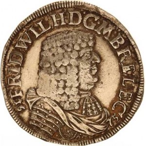 Brandenburg, Friedrich Wilhelm (1640-1688), 2/3 tolaru (Gulden) 1675 IA KM 447; Dav. 267 R