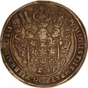 Brunswick - Wolfenbüttel, August II. (1634-1666), Tolar 1643 - 7 Glockentaler (typ: erb / tři ruce