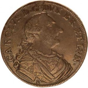 Brunswick - Wolfenbüttel, Carolus I. (1735-1780), 2/3 tolaru 1765 E/ID B KM 973,1 R, st. po oušku