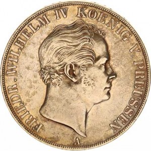 Prusko, Friedrich Wilhelm IV.(1840-1861), 2 Tolar 1846 A KM 440,2 37,044 g, dr. hranky