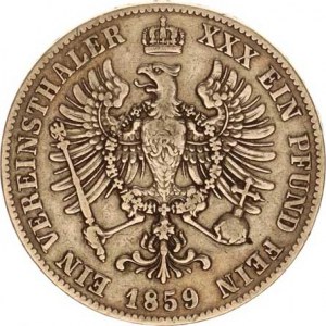 Prusko, Friedrich Wilhelm IV.(1840-1861), Tolar spolkový 1859 A KM 471