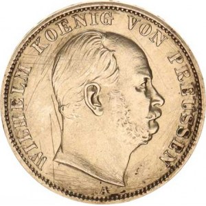 Prusko, Wilhelm I. (1861-1888), Tolar spolkový 1866 A KM 494, dr. škr.