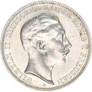 Prusko, Wilhelm II. (1888-1918), 3 Mark 1911 A KM 527