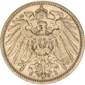 Německo, drobné ražby císařství, 1 Mark 1893 F