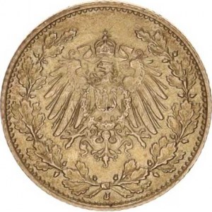 Německo, drobné ražby císařství, 1/2 Mark 1913 J