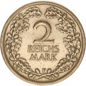 Výmarská republika (1918-1933), 2 RM 1926 F, nep. hr., rys.