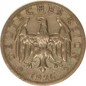 Výmarská republika (1918-1933), 2 RM 1926 F, nep. hr., rys.