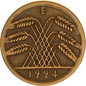 Výmarská republika (1918-1933), 50 Rntpf. 1924 E KM 34, tém.