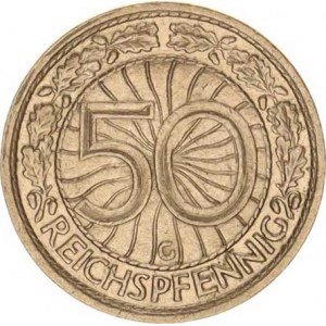 Výmarská republika (1918-1933), 50 Rpf. 1933 G RR KM 49