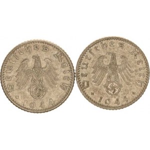 Německo - 3 říše, 1933-1945, 50 Rpf. 1944 D, F R 2 ks