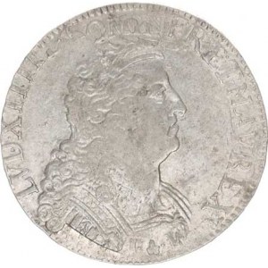 Francie, Ludvík XIV. (1643-1715), Ecu 1704 ? - přeražba Dav. 1320,1; KM 360