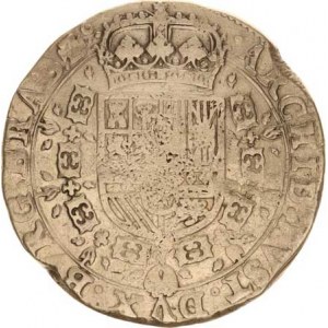 Nizozemí - Španělské, Philip IV. (1621-1665), Tolar (Patagon) 1645 Zc, minc Antverpy KM 53.1 27,871