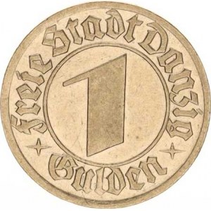 Gdaňsk - svobodné město (1919-1939), 1 Gulden 1932 KM 154