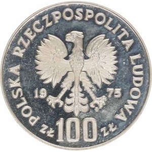 Polsko, (1952-1990), 100 Zlotych 1975 - Varšavský zámek Y.76