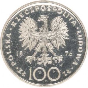 Polsko, (1952-1990), 100 Zlotych 1976 - Kosciuszko Y.82