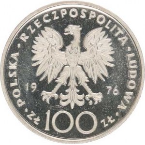 Polsko, (1952-1990), 100 Zlotych 1976 - Pulaski Y.84