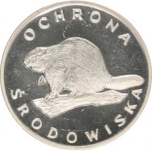 Polsko, (1952-1990), 100 Zlotych 1978 - ochrana přírody - bobr Y.96