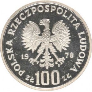 Polsko, (1952-1990), 100 Zlotych 1978 - ochrana přírody - bobr Y.96