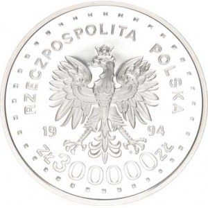 Polsko, (1990-), 300 000 Zlotych 1994 - 50. výr. Varšavského povstání