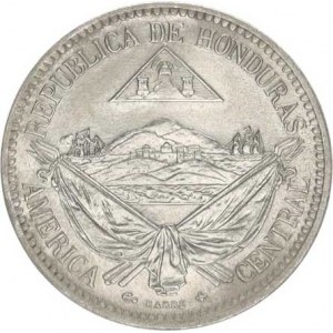 Honduras, 1/2 Real 1869 A KM 32