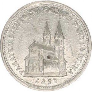 Náboženské medaile, Praha Karlín - Svěcení chrámu sv. Cyrila a Metoděje 1863, Postavy