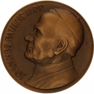 Náboženské medaile, Johannes Paulus II., hlava zleva / Upomínka na návštěvu Českoslov