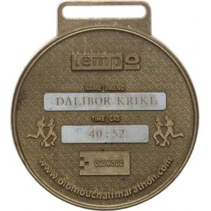 Sportovní medaile a ceny, Olomouc - Volkswagen 1/2 Maraton Olomouc 18.6.2011