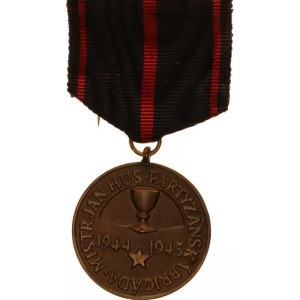 Československo, Pam.medaile Partyzánská brigáda Mistr Jan Hus 1944-1945, Na pam